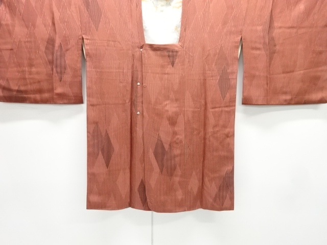 JAPANESE MICHIYUKI COAT / STRIPE & RHOMBUS